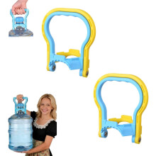 Porte-bouteille d'eau antidérapant de 5 gallons avec poignée – Poignée large ergonomique, anneau réglable, conception robuste pour la maison/le