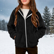 Soft And Cozy Fleece Zip Up Jacket For s Warm Outerwear For Cold Weather And Kids Pullover With Pockets For Playground School