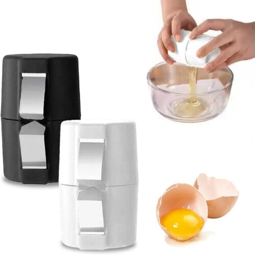 2026 New Egg Topper Cutter Tool,Egg Cracker Tool Egg Shell Opener,Egg Shell Opener for Hard Boiled Eggs Egg Cracker Tool(White) 2