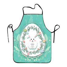 stuk paasschort – schattig cartoonkonijnontwerp, waterdicht en duurzaam, 76 x 61 cm, voor keuken, barbecue, bakken, knutselen, feestjes –
