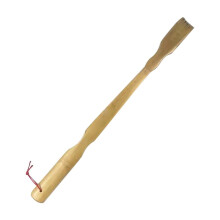 Rückenkratzer aus Bambusholz, 46 cm, ergonomischer Griff zur Linderung von Juckreiz und Stressabbau – geeignet für Zuhause, Büro und als Geschenk