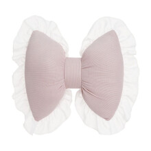 Pink Bow-Shaped Decorative Pillow, 23x27x12cm, for Sofa, Car Backrest & Home Decoration – Compatible with Home & Car Use