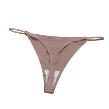 Calcinha Plus Size Icy Silk Cheeky Cinza Claro G