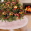 Pink Plush Christmas Tree Skirt 22 in 4