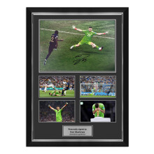 Emi Martinez Signed Argentina Football World Cup Photo Presentation. Deluxe Silver