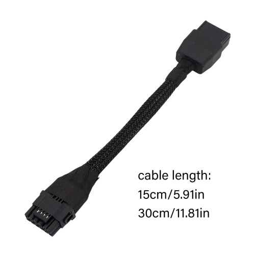 GPU-Stromkabel 16AWG 8-Pin auf 12+4-Pin 600W 2