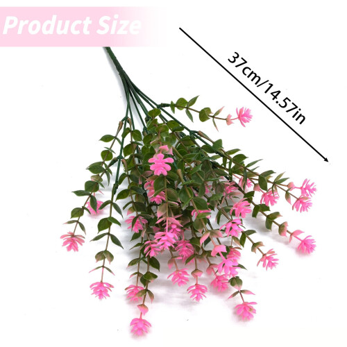 Artificial Camellia and Rose Bouquet with Greenery, 37cm 2