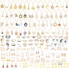 Calendrier de l'Avent surprise bijoux de Noël - 24 pièces