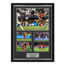 Lamine Yamal Signed Spain EURO 2024 Photo Presentation. Deluxe Silver