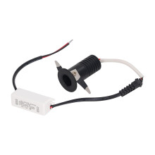 Spot încastrat mini cu LED de 3W, diametru 32 mm