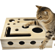 Kattnagelfilslåda med klockboll och sandpapper 1 st