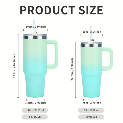 Vakuumisolierter Edelstahlbecher, 30 oz (ca. 887 ml) 2