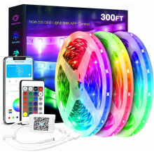 Valonauhat300 jalan sovellus- ja ääniohjattava RGB LED -valo