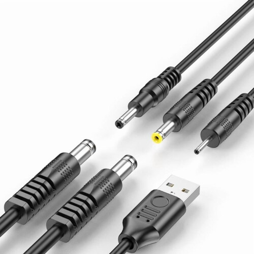 Καλώδιο τροφοδοσίας USB σε DC5V Καλώδιο φόρτισης USB σε DC για λάμπες, ανεμιστήρες, 1