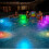 Εκπτώσεις! 6 LED υποβρύχια φώτα πισίνας με τηλεχειριστήριο, 16 χρώματα, μαγνήτες και 7