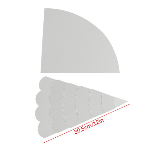 Handmade Christmas Tree Quilting Template 8 inch 2