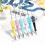 Lot de 5 stylos à perles en forme de fleur 4