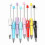 Lot de 5 stylos à perles en forme de fleur 5