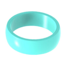 Stijlvolle veelkleurige siliconen ringen, lichtgewicht, zweetbestendige sieraden, unisex sportringen, vingersieraden voor dames en heren.
