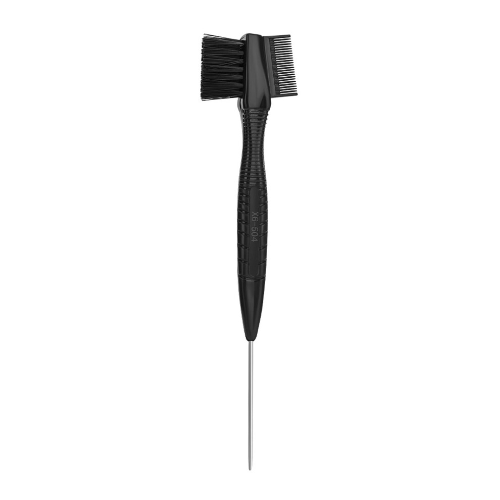 Precise Eyebrow Brush Double Head Steel Pins And Nylon Bristles For Natural Defined Brows