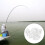 5Pcs Fishings Slip Cast Float Plastics Bobbers Fishings Float Oval Bubble Float Oval Fishings Strikes Indicators 8