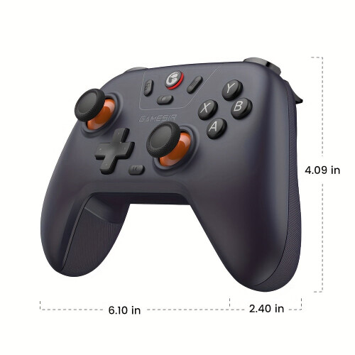 Mando inalámbrico con dongle y modo con cable, compatible con Switch, Android, iOS, PC y Steam. 1