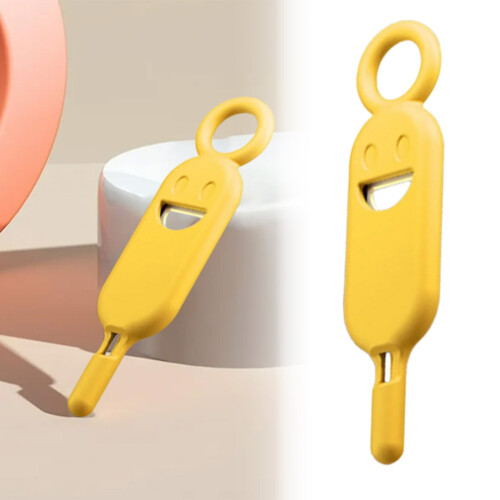 Portable S1M SIM Card Removal Tool Set with Silicone Sleeve, Compatible with iPhone & Android 1