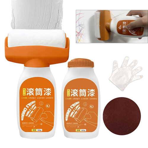 Quick Dry Water Base Wall Restorations-White Combination pack 2
