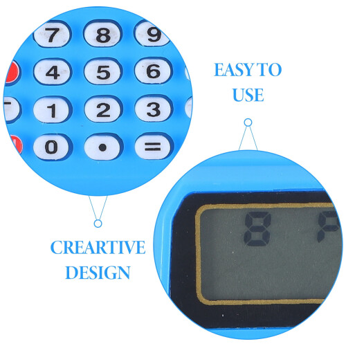 2-Pack Calculator Wrist Watches Comfortable for Easy Math Calculations and Everyday Use 2