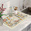 Nordic Drain Pad Retro Floral Ανθεκτικό στη θερμότητα Στρώμα επιτραπέζιων σκευών Γρήγορο 4
