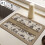 Nordic Drain Pad Retro Floral Ανθεκτικό στη θερμότητα Στρώμα επιτραπέζιων σκευών Γρήγορο 8