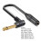 Kabel 1/4" na 1/4" samec-samice, kabel 6,35 mm samec-6,35 mm samice pro zesilovače, 2