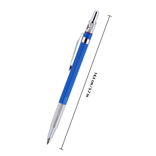 1Set Art Activity Pen with 36 Blue Colored Pencils Safe Durable Material for Sketching 1
