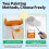 Wall Repair Rolling Paint Water Base-pearl white single pack 6