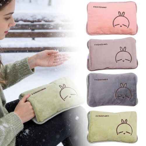 Oplaadbare handwarmer – Flanel, snelle opwarming, 500 ml