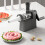 Compact Sausage Making Machine Hand Operated for Kitchen-Black 5