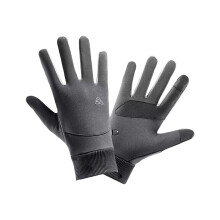 Mens Gloves for Cold Weather Winter Clothing Wool Knit Warm Plush Cozy Upgraded Touch Screen Womens Mittens Grey
