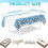Christmas tablecloth water-resistant snowman deer design 3