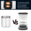 Pickle Square Container Suitable for Pickling Vegetables-Black 7