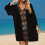 Fürdőruha Plus Size Laza Strandruha 5