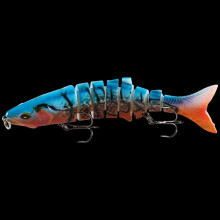 Set di 2 esche artificiali a forma di gamberetto con coda a paletta
