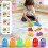 Set de jucării cu ouă de Paște, din plastic, cu tematică animală, 6 bucăți 7