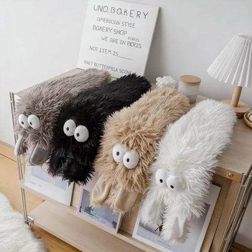 Muffle Friends Cozy Socks, Γυναικείες Χειμερινές Ζεστές Ασαφείς Αντιολισθητικές Κάλτσες 2
