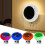 Luz ambiente LED USB para carro, multicolorida, 1 peça 8