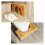 Bambu toalettpall justerbar ergonomisk 74 kg 3