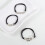 3er-Pack Haargummis für Mädchen, elastische Haaraccessoires, minimalistisch, sportlich 8