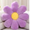 Μαξιλάρι δαπέδου Daisy Flower, κίτρινο μαξιλάρι καθίσματος 14,5" για τάξη, καναπέ, 4
