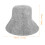 Absorbent Felt Sauna Hat Dark Grey Bathroom Accessory Breathable and Practical 2
