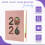 Agendaplanner met datumnotities en wekelijkse doelenplanner 3