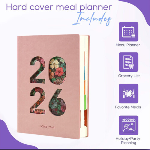 Agendaplanner met datumnotities en wekelijkse doelenplanner 2